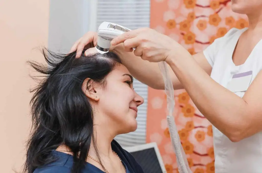 Trichologist hair treatment 