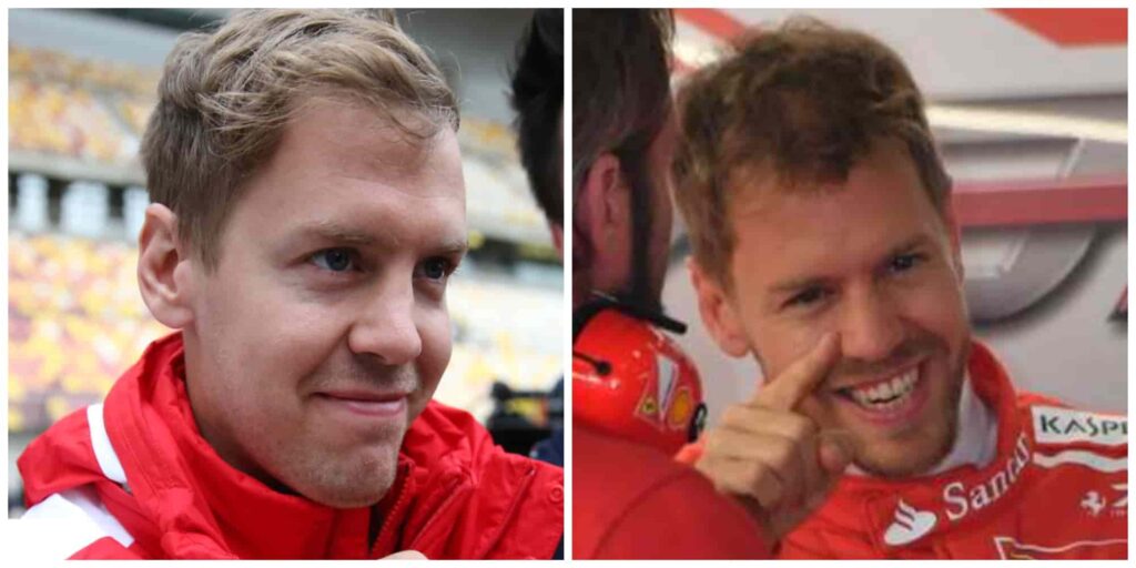 Sebastian Vettel hair loss