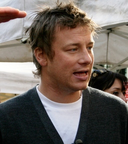 Jamie Olivers hair in 2008