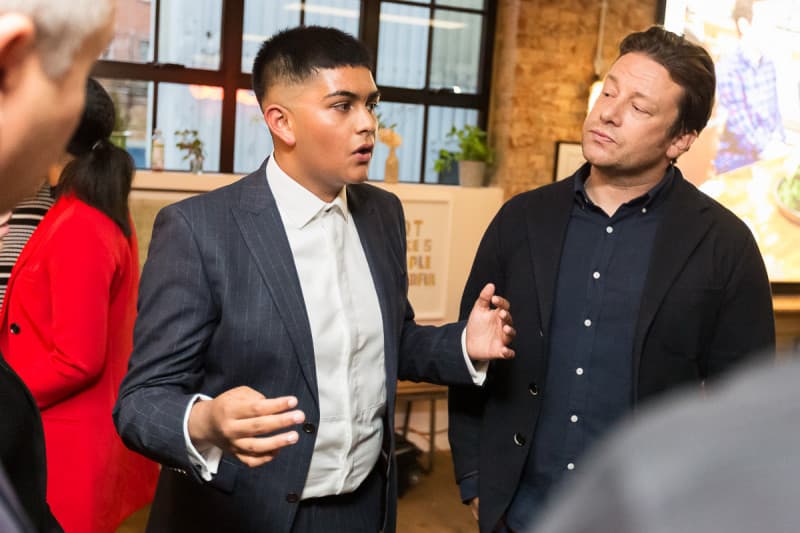 Jamie Olivers hair in 2019