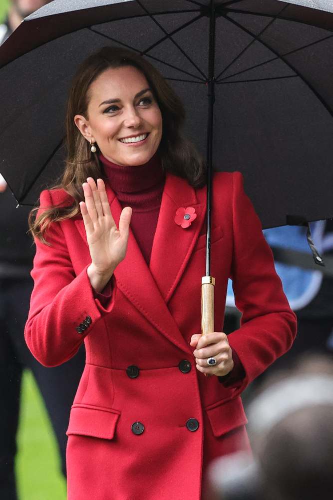 Kate Middleton's hair in 2021