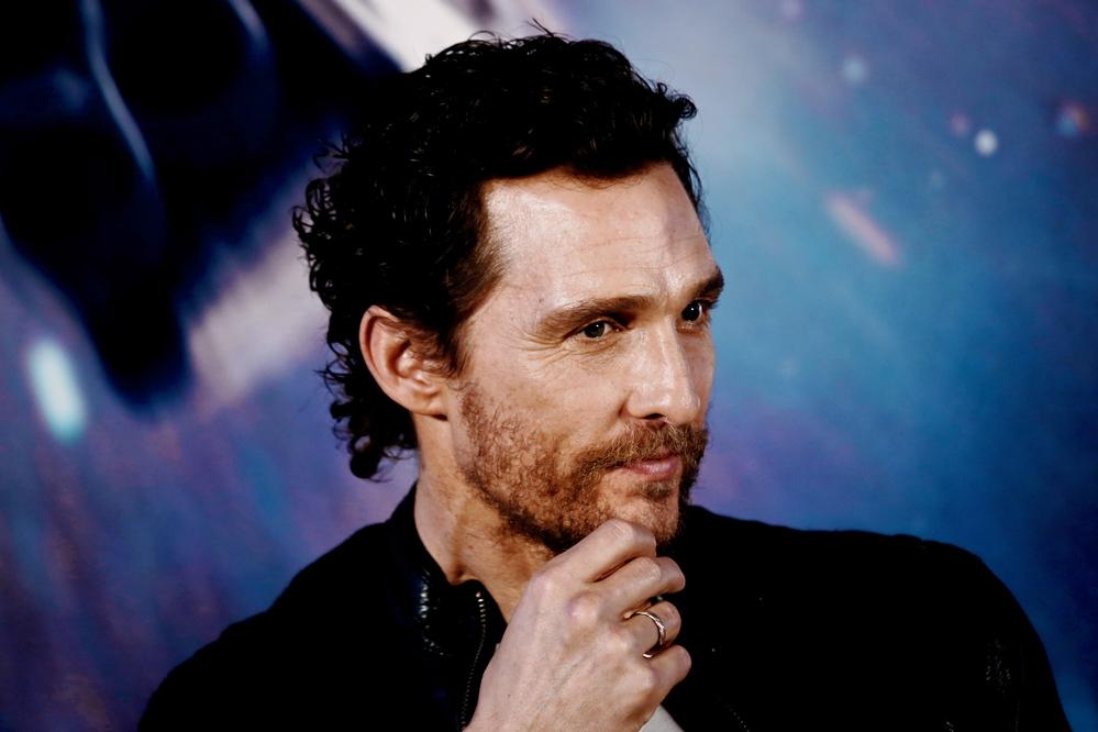Matthew McConaughey's curls