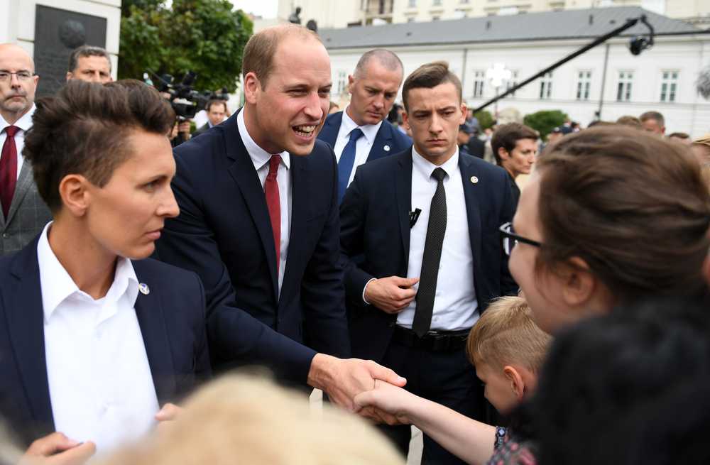 Prince William's hair loss 2017