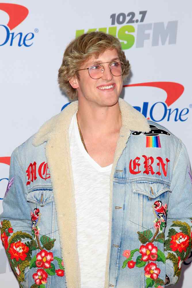 Logan Paul's hair in 2017 