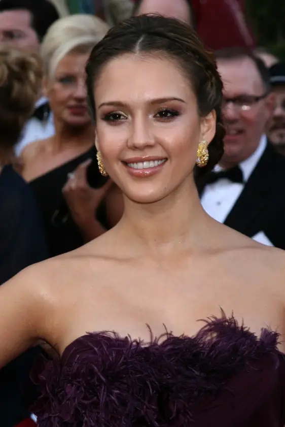 Jessica Alba Oscars Hair
