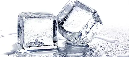 Concept image of ice cubes representing ICE graft preservation in hair transplant procedures